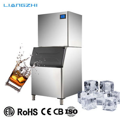 860W LZ-350 Hoshizaki Ice Machine per la produzione di ghiaccio a cubo nero 123 KG Output giornaliero