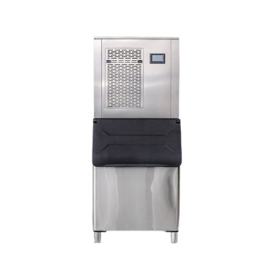 Pannello di controllo touchpad 300Kg/24H Industrial Ice Flake Making Machine 1700W Ice Maker