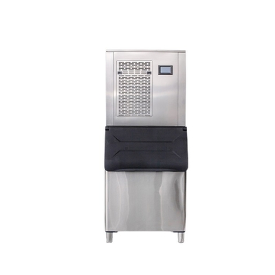 Pannello di controllo touchpad 300Kg/24H Industrial Ice Flake Making Machine 1700W Ice Maker