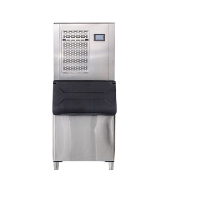 Pannello di controllo touchpad 300Kg/24H Industrial Ice Flake Making Machine 1700W Ice Maker