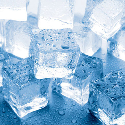 Acciaio inossidabile 40 kg Alta produzione Acqua del rubinetto o acqua in bottiglia Air-cooler Cubo di ghiaccio fabbricazione di blocchi di ghiaccio Macchine