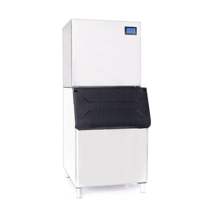 280 kg/24 ore raffreddamento ad acqua Crescent Ice Cube Maker con pannello di controllo touchpad elettrico