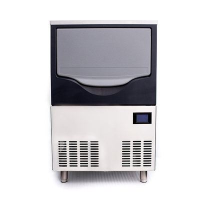 120 kg al giorno Macchina di ghiaccio portatile in acciaio inossidabile per caffetteria versatile