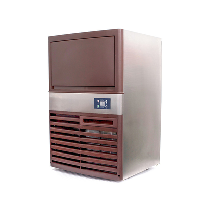 Macchinino per il ghiaccio a cubo completamente automatico da 40 kg/24 ore con deposito di ghiaccio da 20 kg e tensione 220V