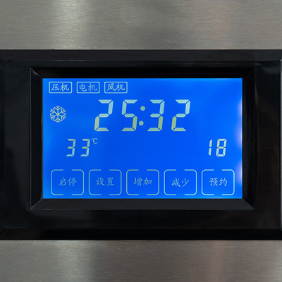 Hotel Large Power Flake Ice Making Machine con pannello LCD avanzato e 465 kg di rendimento
