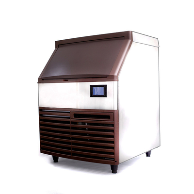 Macchina per ghiaccio a cubo a personalizzazione giornaliera con sistema di controllo touch screen facile da usare e PLC