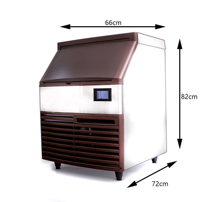 68 kg di refrigerante R134a Pannello di controllo touchpad Cube Ice Maker per la tecnologia Nugget Ice
