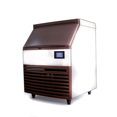 660W Low Temperature Table Top Ice Cube Making Machine per una produzione giornaliera di ghiaccio di 90 kg