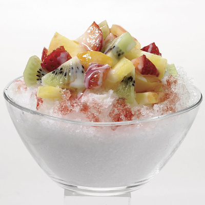 Durabile e conveniente 26kg Bingsu macchina per ghiaccio rasato Prodotto con 320W di potenza di ingresso