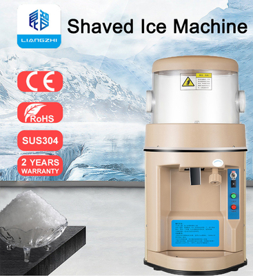 Funzionalità del ghiaccio rasato 8 kg/min LZ-168 Hawaiian Industrial Ice Maker And Crusher