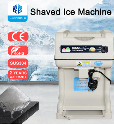 2 kg/min LZ-128 più popolare fabbricante di macchine commerciali di ghiaccio rasato con deposito di ghiaccio da 2 kg