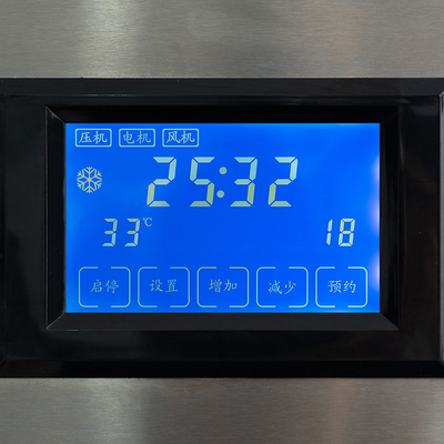 Macchina per cubo di ghiaccio da 450 kg approvata CE per la produzione di barrette di caffè e raffreddamento ad acqua