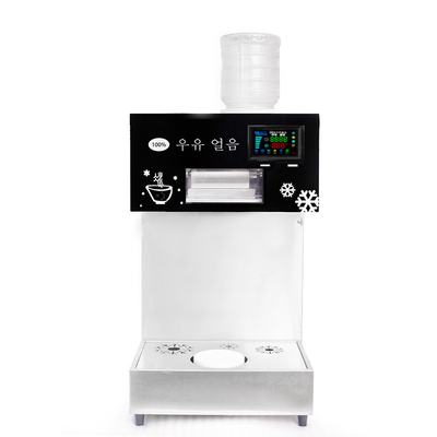 Materiale di alloggiamento Altri LZ-520 220kg 24h Bingsu Macchina per ghiaccio al latte e neve per caffetteria