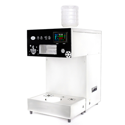 Materiale di alloggiamento Altri LZ-520 220kg 24h Bingsu Macchina per ghiaccio al latte e neve per caffetteria