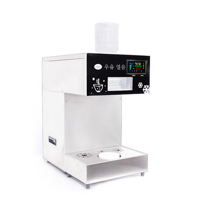 Materiale di alloggiamento Altri LZ-520 220kg 24h Bingsu Macchina per ghiaccio al latte e neve per caffetteria