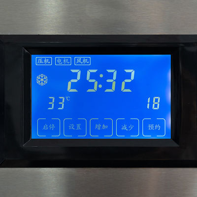 120 kg al giorno attrezzature per la produzione di ghiaccio LZ-260 macchina per il ghiaccio cristallino con compressore KK