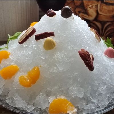 600g Capacità di riempimento LZ-800 Granulato personalizzato macchina del ghiaccio con R404a refrigerante