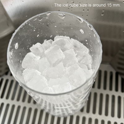 KS-120 Under Table Energy Saving Ice Maker con distributore d'acqua 120kg 220V giornaliero