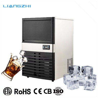 220V Commercial Ice Cube Maker Machine LZ-120 Produce 50 kg di ghiaccio di cristallo in 24 ore