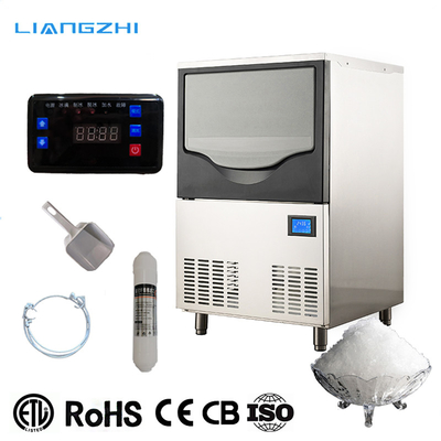 LZ-260 650W CE approvato 74 KG Daily Granular Ice Machine per lo stoccaggio degli alimenti