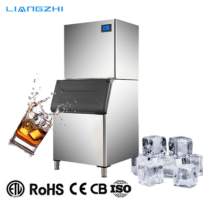 TECUMSEH 320 kg 450 kg fabbricanti di cubetti di ghiaccio commerciali con sistema di raffreddamento ad acqua per l'industria